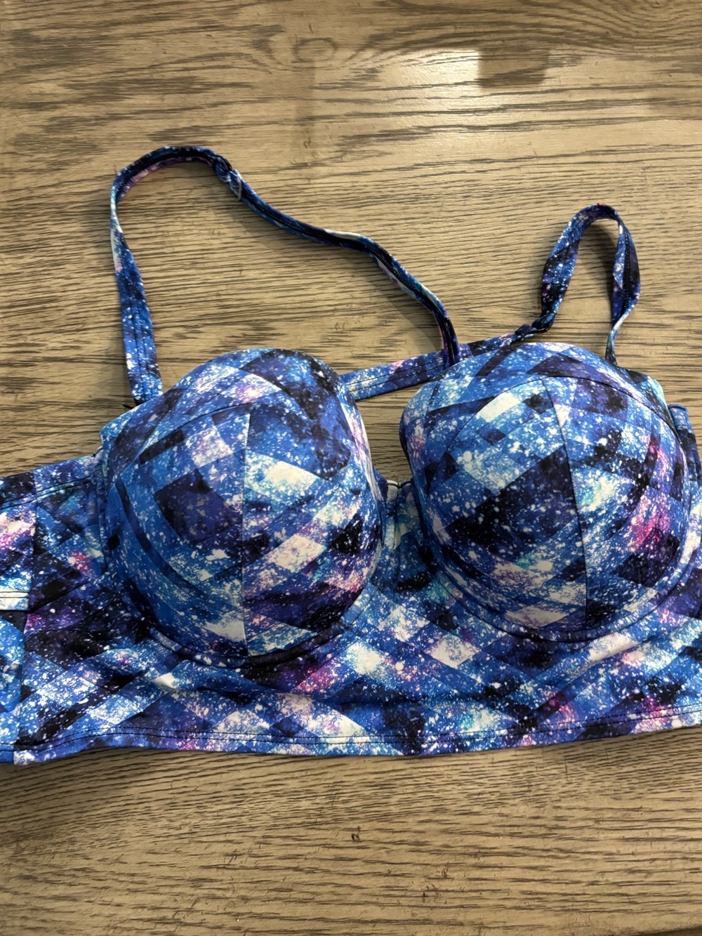 Torrid size 2 galaxy bikini top